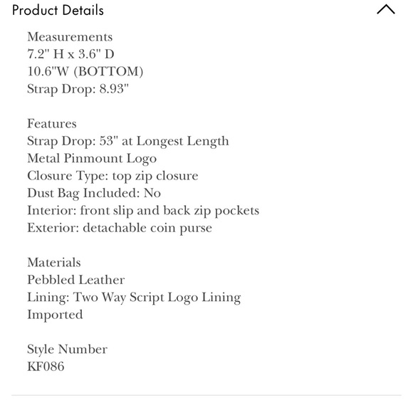 Brand new Kate Spade Purse! - Picture 7 of 8